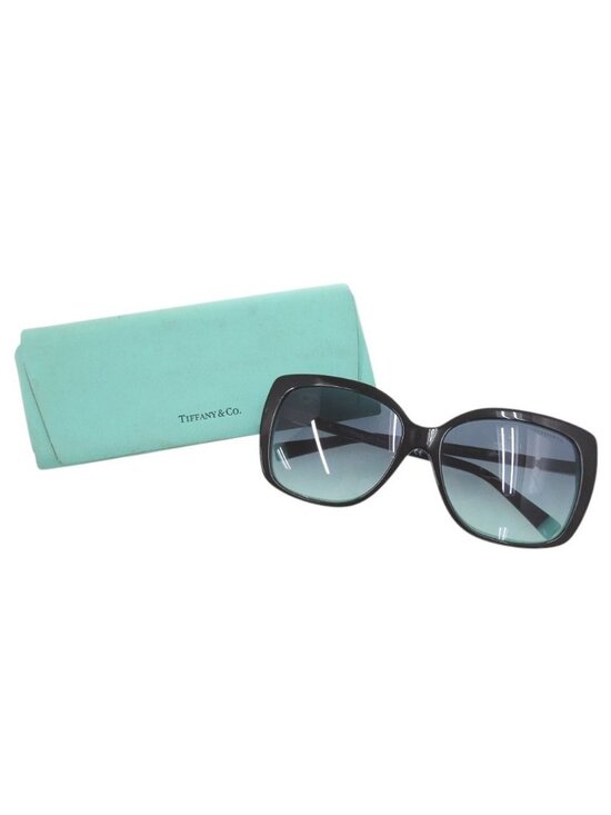 Tiffany & Co Cobalt Blue Gradient Black Sunglasses Eyewear main image 6